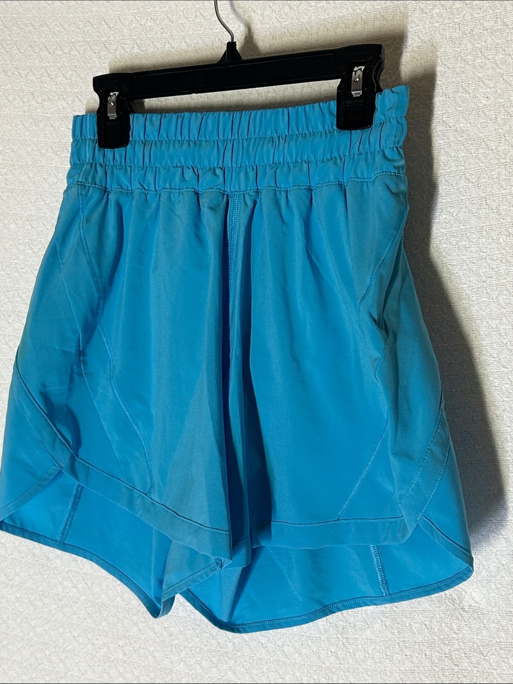 lululemon athletica Teal Layered Running Shorts